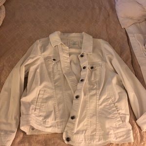 Plus size jean jacket